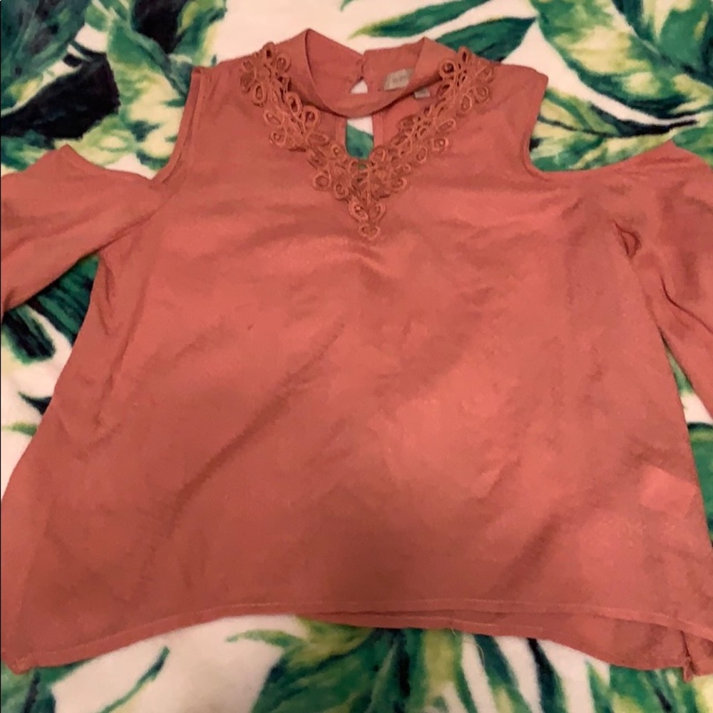 Pink blouse